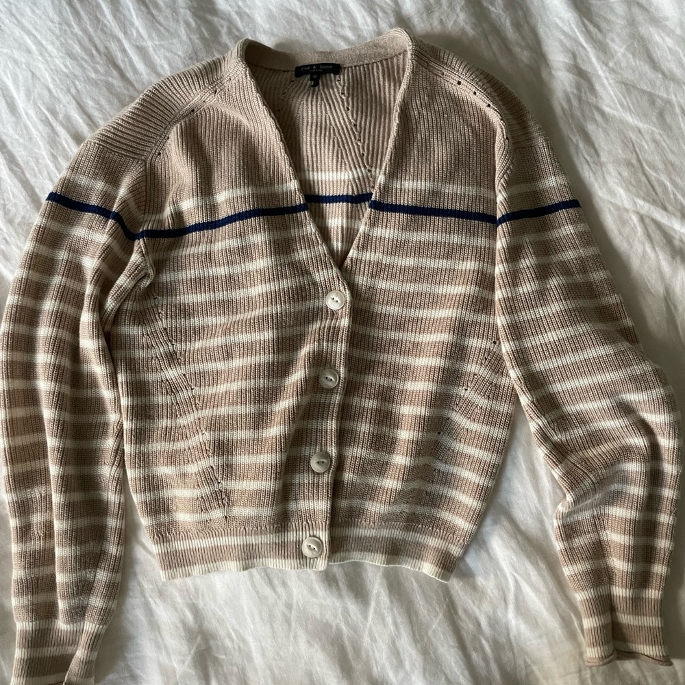 RAG & BONE Striped Cardigan